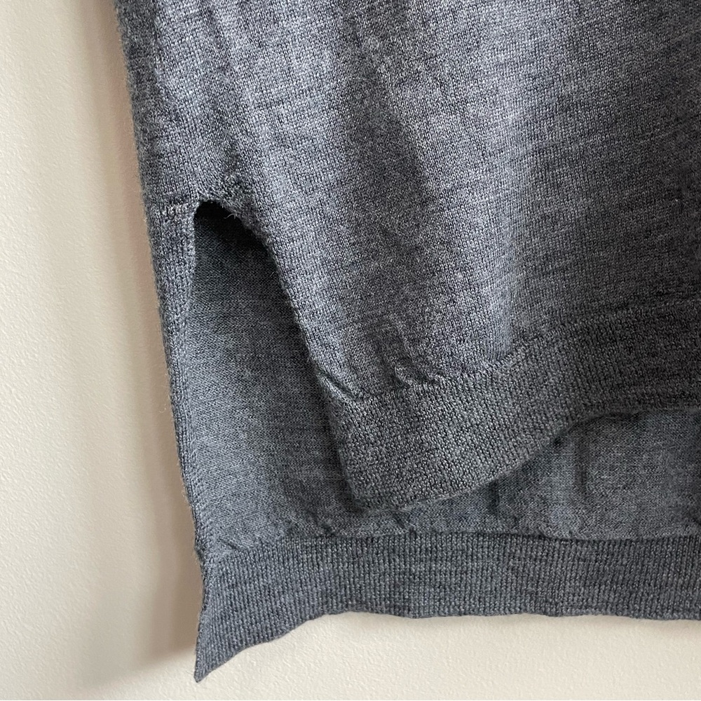 Anthropologie Moth 1/2 Sleeve V-Neck Sweater - Picture 4 of 7